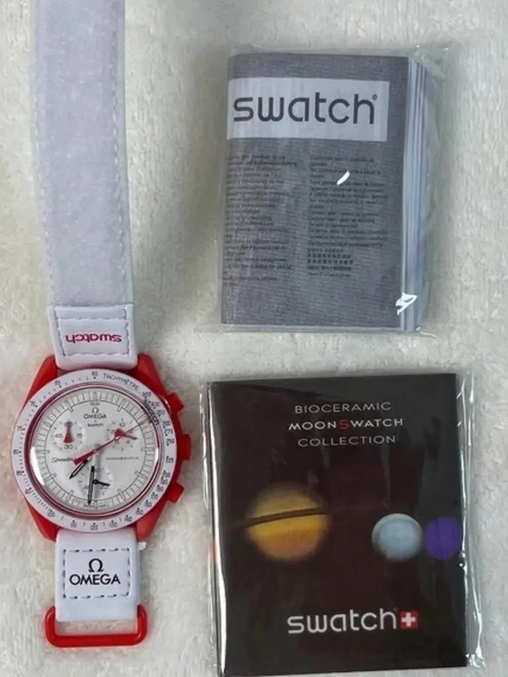New Omega and Swatch Mission to Mars Speedmaster Moonswatch Bioceramic